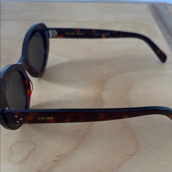 Céline Tortoise Shell Cat eye Sunglasses - Picture 3 of 4